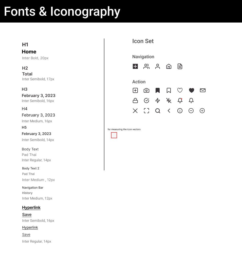 Splyt color and type samples